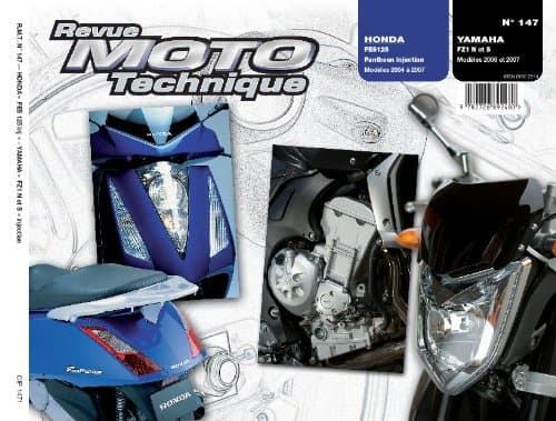 Revue Technique RMT 147.1 - Honda FES 125 (04-07) & Yamaha FZ1 Fazer (06-07)