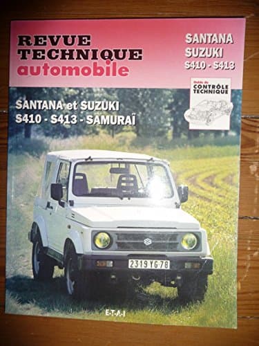 RTA Suzuki Santana Samurai S410/S413 - Revue Technique Automobile RRTA0502.5
