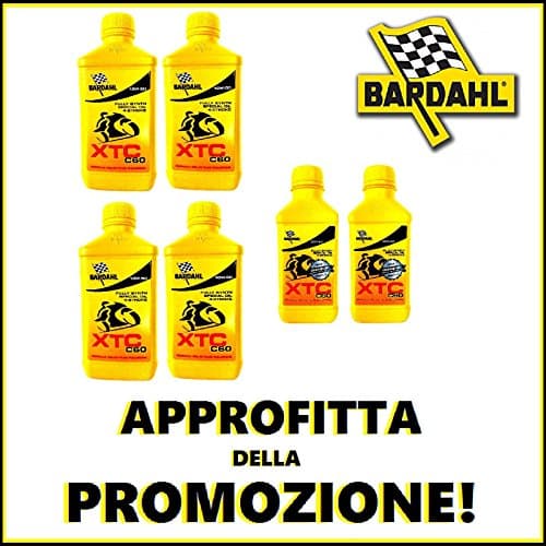 Huile Moteur Bardahl XTC C60 10W50 - Formule Fullerène - Pack 4L+1L