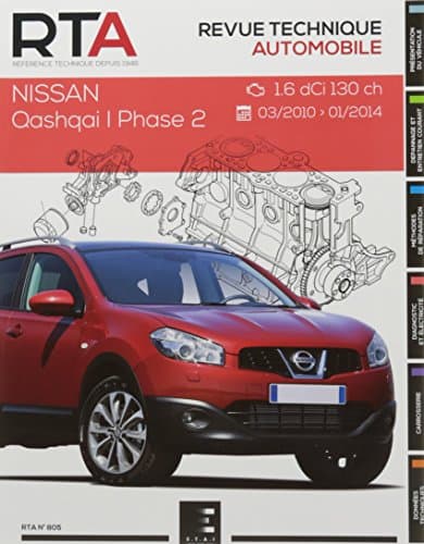 RTA 805 Nissan Qashqai I Ph2 1.6 dCi 130 (R9M) - Revue Technique Automobile