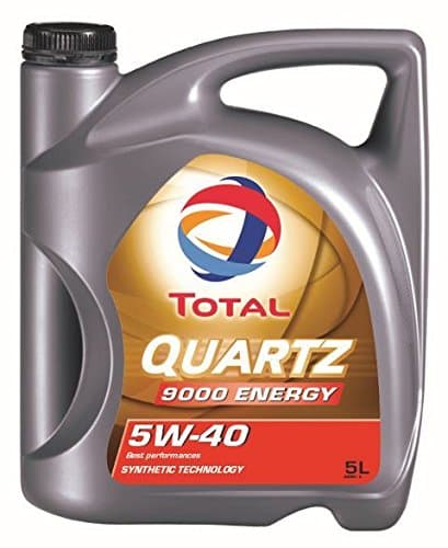 Total Quartz 9000 Energy 5W-40 - Lubrifiant Synthèse ACEA A3/B4 API SN - 5L