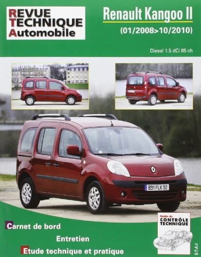 RTA B765.5 Renault Kangoo II 1.5 dCi (01/2008-10/2010) - Revue Technique ETAI