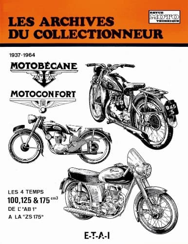 Revue Technique ETAI Motobécane 100/125/175cc (1937-1964) - Monocylindre 4T