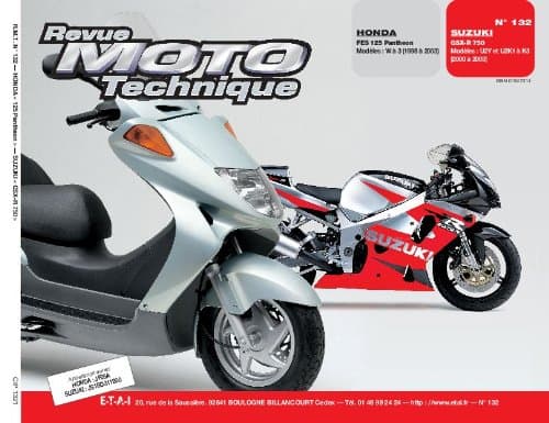 Revue Moto Technique RMT 132.1 - Honda FES 125 (98-03) & Suzuki GSX-R 750 (00-03)