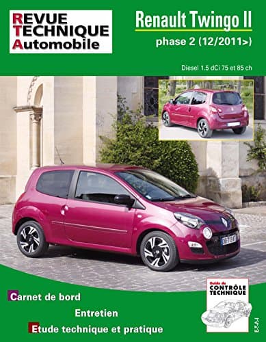 RTA B785 Renault Twingo II Ph.2 (12/2011->) - Moteur 1.5 dCi 75/85ch K9K