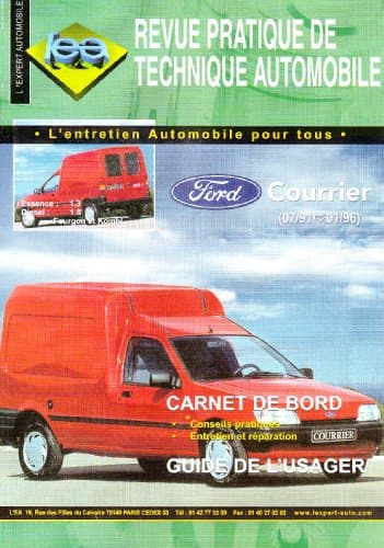 RTA Ford Courier (91-96) - Revue Technique Automobile RLEA330 - Édition Expert
