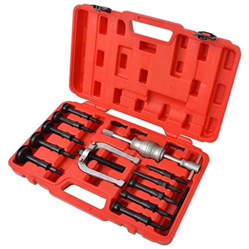 Kit Extracteurs Roulements Intérieurs vidaXL 16 pcs - Plage 8-58mm - Acier Cr-V