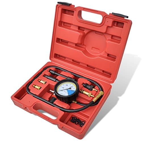 Kit Testeur d'Étanchéité Cylindre Professionnel - 0-20 Bar - 7 Adaptateurs
