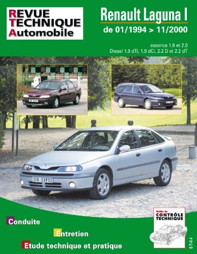 RTA 123.1 Renault Laguna I & II (94-00) - Revue Technique Automobile Expert