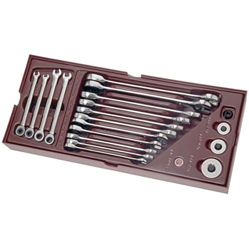Module Kraftwerk 4900-17B : 19 Clés Mixtes à Cliquet ClickRAFT 8-22mm