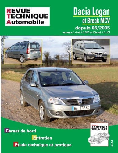 RTA B727.5 Dacia Logan I & MCV (05-13) - Moteurs K7/K9 - Revue Technique Expert