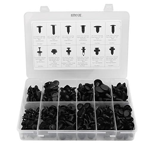 Coffret de 240 Clips de Fixation Automobile en Nylon PA66 Haute Densité