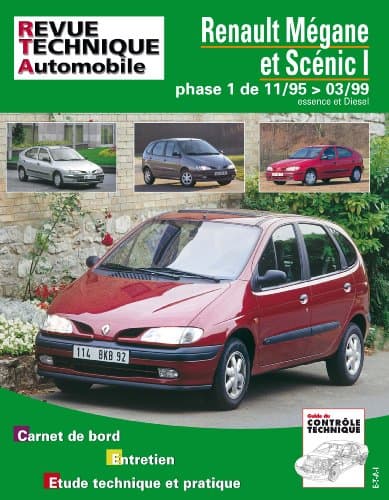 RTA 119.1 Renault Mégane/Scénic I Phase 1 (11/95-03/99) - Éditions ETAI