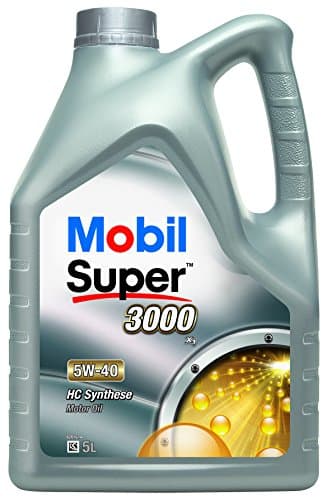 Mobil Super 3000 X1 5W-40 - Lubrifiant 100% Synthèse - ACEA A3/B4 - 5L