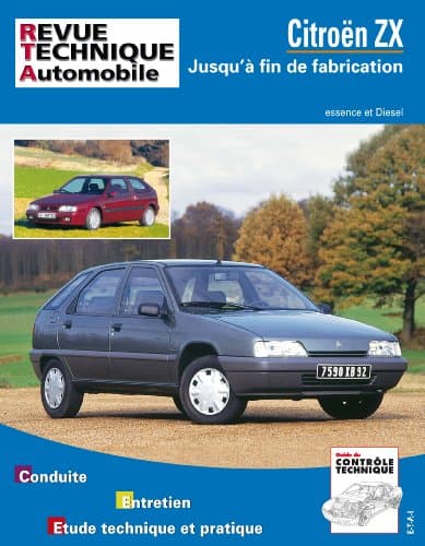 RTA 109.1 Citroën ZX Essence et Diesel (1991-1998) - Revue Technique Automobile