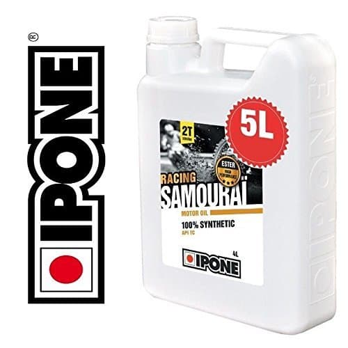 IPONE Samouraï Racing 5L - Lubrifiant 100% Synthèse Esters - Norme API TC