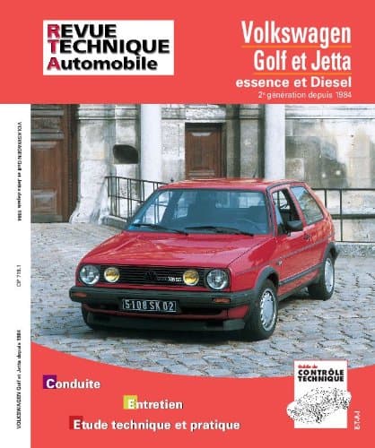 RTA 719.1 Volkswagen Golf II & Jetta II (1984-1992) - Revue Technique Expert