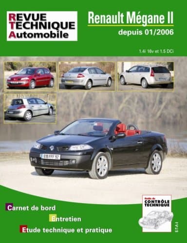 RTA B716.5 Renault Mégane II Phase 2 (01/2006+) - 1.4i 16V & 1.5 dCi