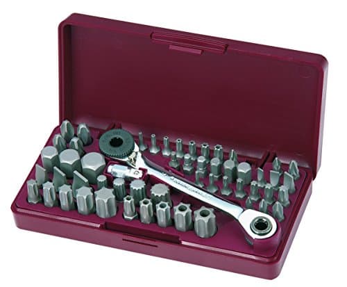 Coffret Kraftwerk 4072 Tribit 55 Pcs : Cliquet 1/4" & 5/16" Haute Précision