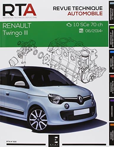 RTA 816 Renault Twingo III - Moteur 1.0 SCe 70 (H4D_400) : Manuel d'Atelier