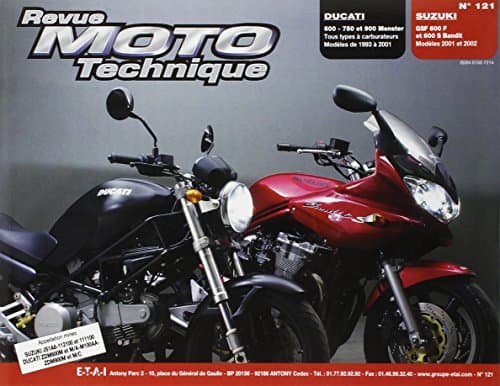 Revue Moto Technique RMT 121 - Ducati Monster & Suzuki Bandit 600 (1993-2001)