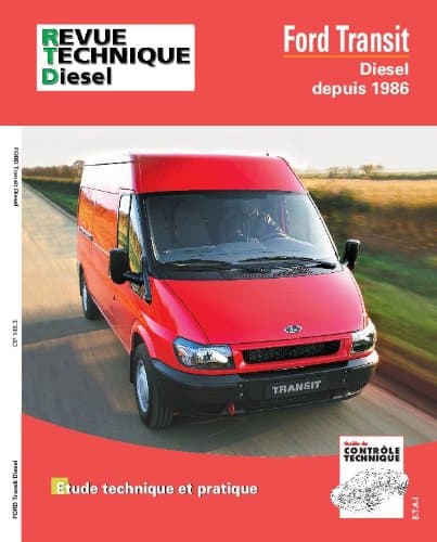 Revue Technique Diesel RTA 148.3 - Ford Transit 2.5L (1986-2000) - RRTD0148.2DB