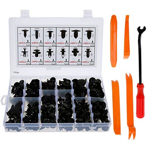 Coffret Lictin 240 Rivets Nylon PA66 & Kit d'Extraction Acier Inoxydable 304