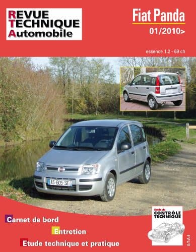 RTA B747 FIAT PANDA II 1.2 8V (69cv) - Manuel Technique de Maintenance (01/2010)