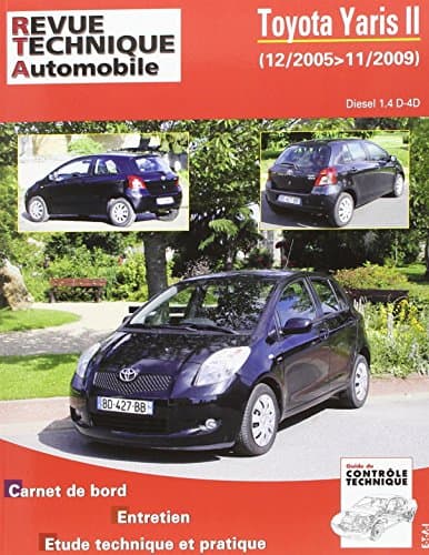 RTA B766 Toyota Yaris II Diesel 1.4 D-4D (90ch) - Manuel Technique Expert
