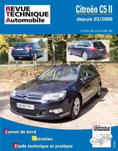 RTA B737 Citroën C5 II (X7) 1.6/2.0 HDi - Manuel Technique ETAI