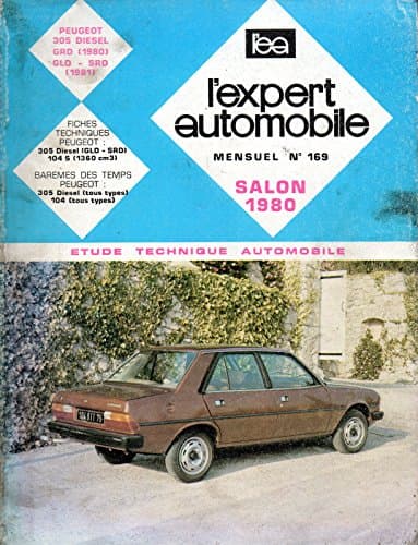 Revue Technique L'Expert Automobile N°169 - Peugeot 305 Diesel (GRD/GLD/SRD)