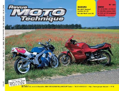 RMT N°90 : Suzuki RG 125 F/Wolf & BMW K1, K100 RS1, K1100 LT/RS (1989-1993)