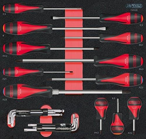 Module KS TOOLS 712.5028 - Vissage 28 pcs - Acier S2/Cr-V - Format 2/3