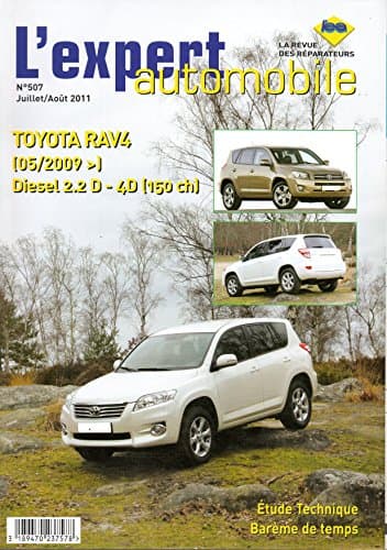 Revue Technique LEA507 Toyota RAV4 III 2.2 D-4D 150 - Maintenance Motorisation AD