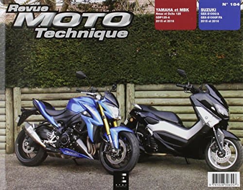 Revue Technique Moto RMT 184 - Suzuki GSX-S 1000 & Yamaha NMAX/Ocito 125