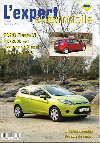 Revue Technique LEA498 Ford Fiesta VI (10/2008+) Essence & 1.4 TDCi