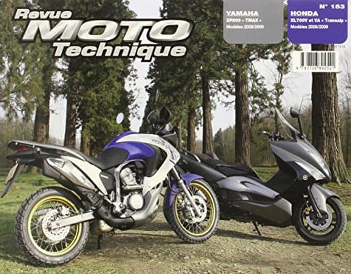 Revue Technique RMT 153.1 - Yamaha XP 500 TMAX & Honda XL700V Transalp (08-09)