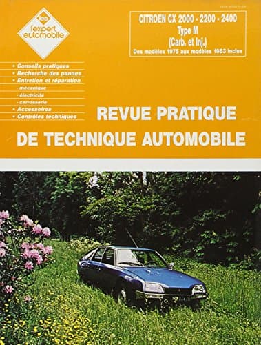 Revue Technique Citroën CX 2000/2200/2400 (75-83) - RLEA114.0 Réédition