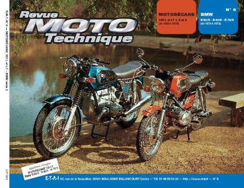 Revue Technique RMT 06 - Motobécane 125 & BMW Série /5 (R50/R60/R75)
