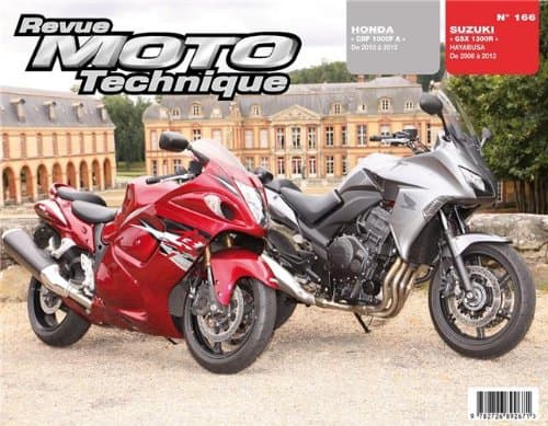Revue Technique RMT 166 : Honda CBF1000F (10-12) & Suzuki GSX1300R Hayabusa