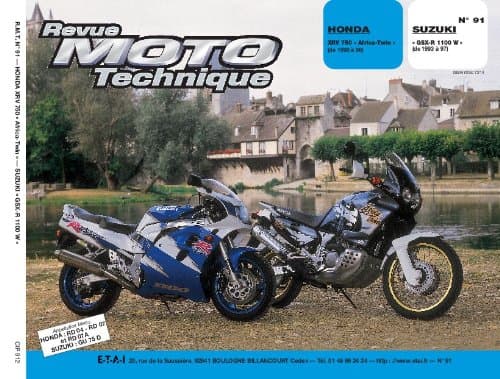 Revue Technique RMT 91.2 - Honda XRV750 Africa Twin & Suzuki GSX-R1100W