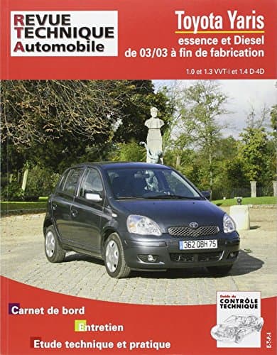 RTA 691 Toyota Yaris I (Phase 2) - Moteurs 1SZ-FE, 2SZ-FE & 1ND-TV