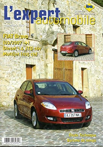 Revue Technique LEA496 Fiat Bravo 1.6 JTD 16V Multijet 105cv (03/2007+)