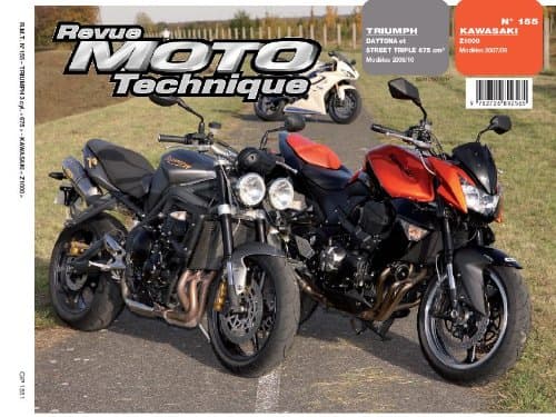 RMT ETAI n°155 : Triumph Daytona/Street 675 & Kawasaki Z1000 (06-10)
