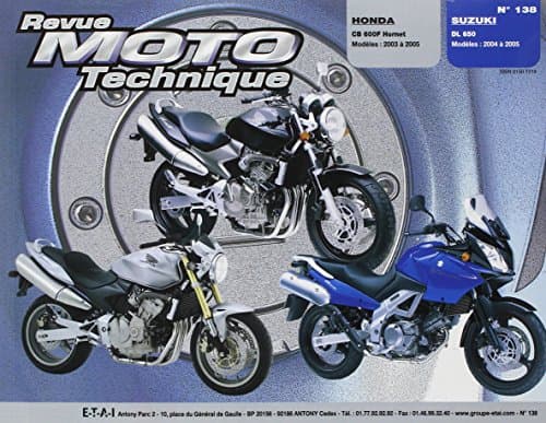 Revue Moto Technique RMT 138.1 - Honda CB600F Hornet & Suzuki DL650 V-Strom