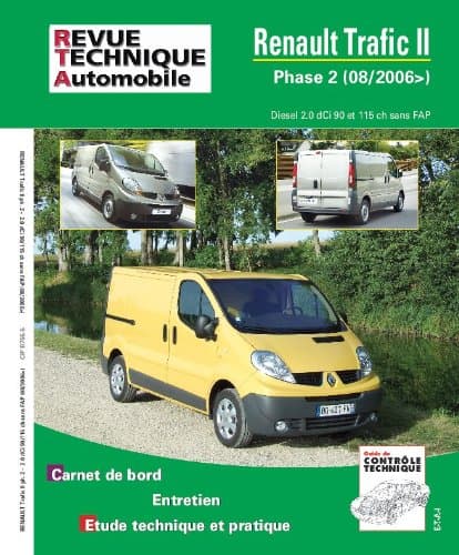 RTA Renault Trafic II Phase 2 Diesel 2.0 dCi (90/115 ch) - Moteur M9R sans FAP