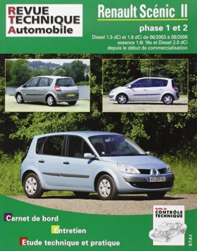 Revue Technique Automobile RTA 679.2 - Renault Scénic II Phase 1 & 2 (06/2003+)