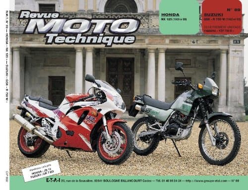 Revue Technique RMT 89.2 : Honda NX 125 (89-93) & Suzuki GSX-R 750 (92-93)