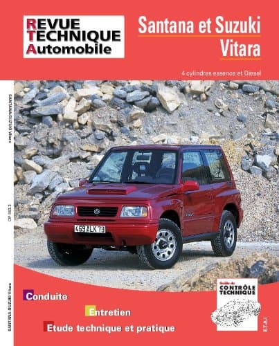 Revue Technique Automobile RTA 553.3 - Suzuki & Santana Vitara (90-05) Essence/Diesel
